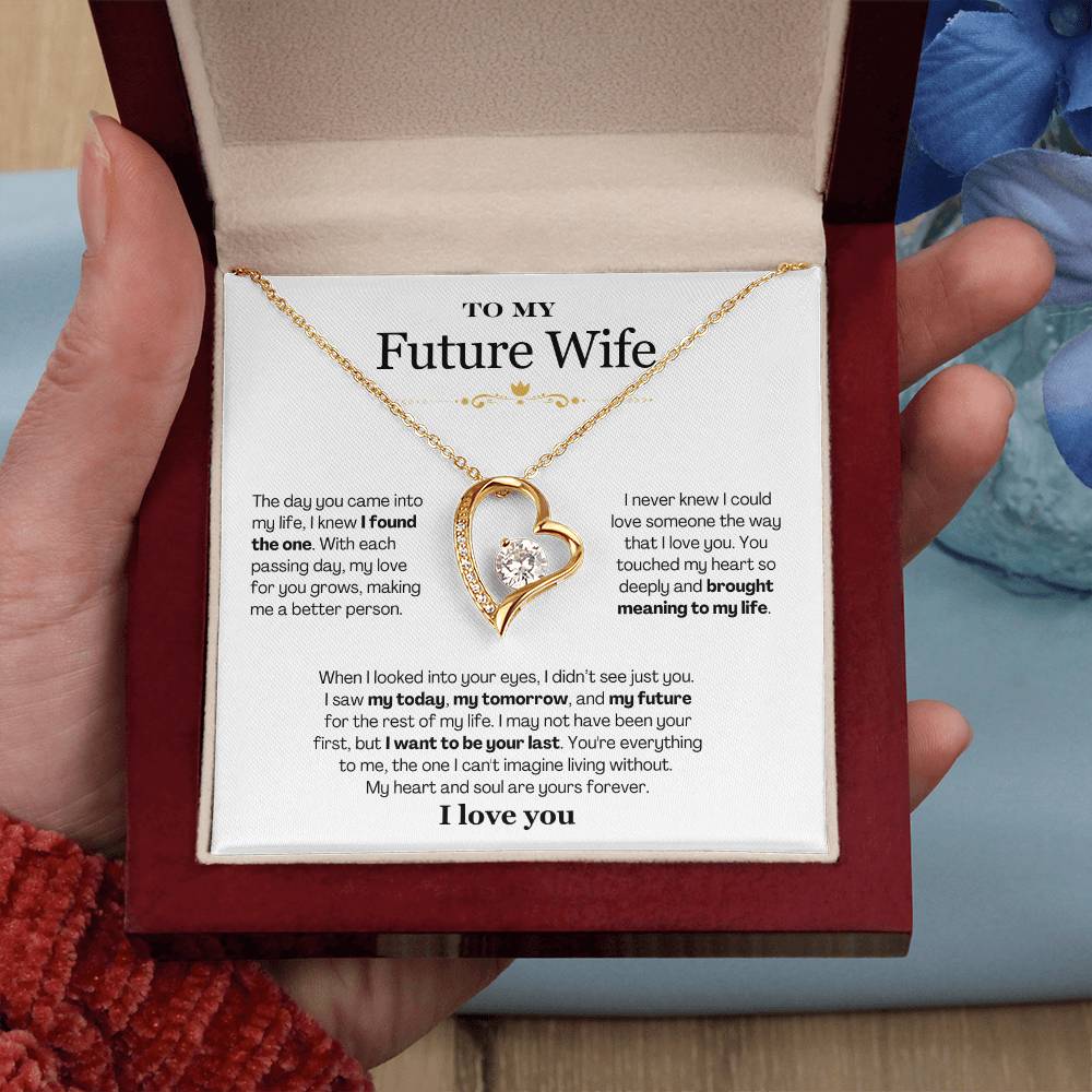 To My Future Wife - Forever Love Necklace Gift Set - CMS903