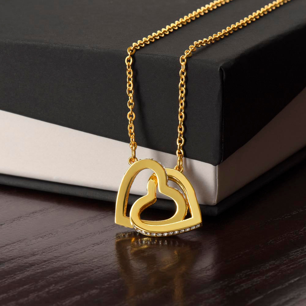 To My Future Wife – Interlocking Hearts Necklace Gift Set - CMS904