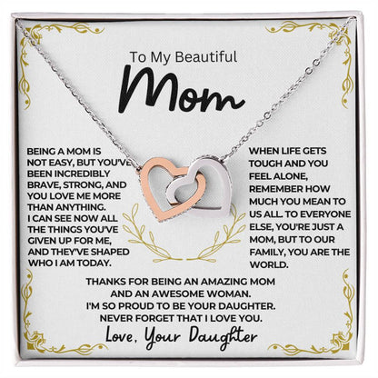 To My Beautiful Mom – To Our Family, You Are The World – CMM907