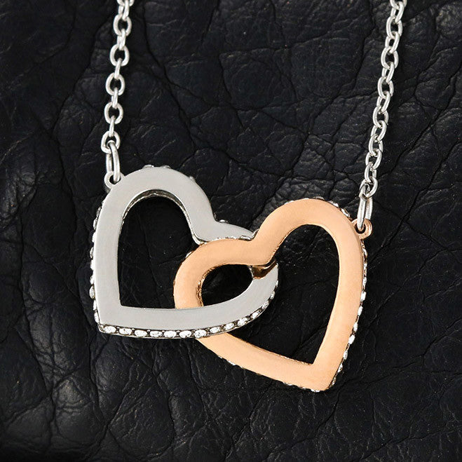 To My Future Wife – Interlocking Hearts Necklace Gift Set - CMS904