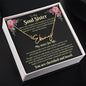 To My Soul Sister - Signature Style Personalized Name Necklace (CMSS905) - PRICE INCLUDES FREE SHIPPING