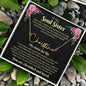 To My Soul Sister - Signature Style Personalized Name Necklace (CMSS905) - PRICE INCLUDES FREE SHIPPING