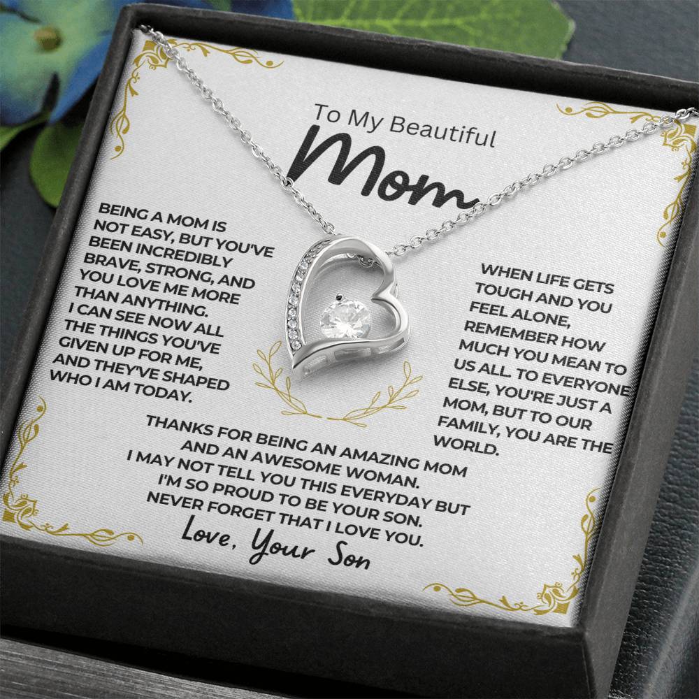 To My Beautiful Mom, Love Your Son – CMM908