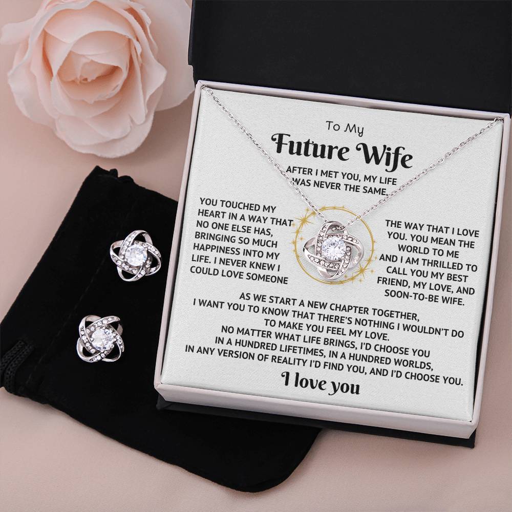 To My Future Wife – Love Knot Gift Set (CMS906) – PRICE INCLUDES FREE SHIPPING