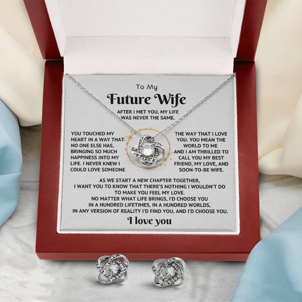 To My Future Wife – Love Knot Gift Set (CMS906) – PRICE INCLUDES FREE SHIPPING