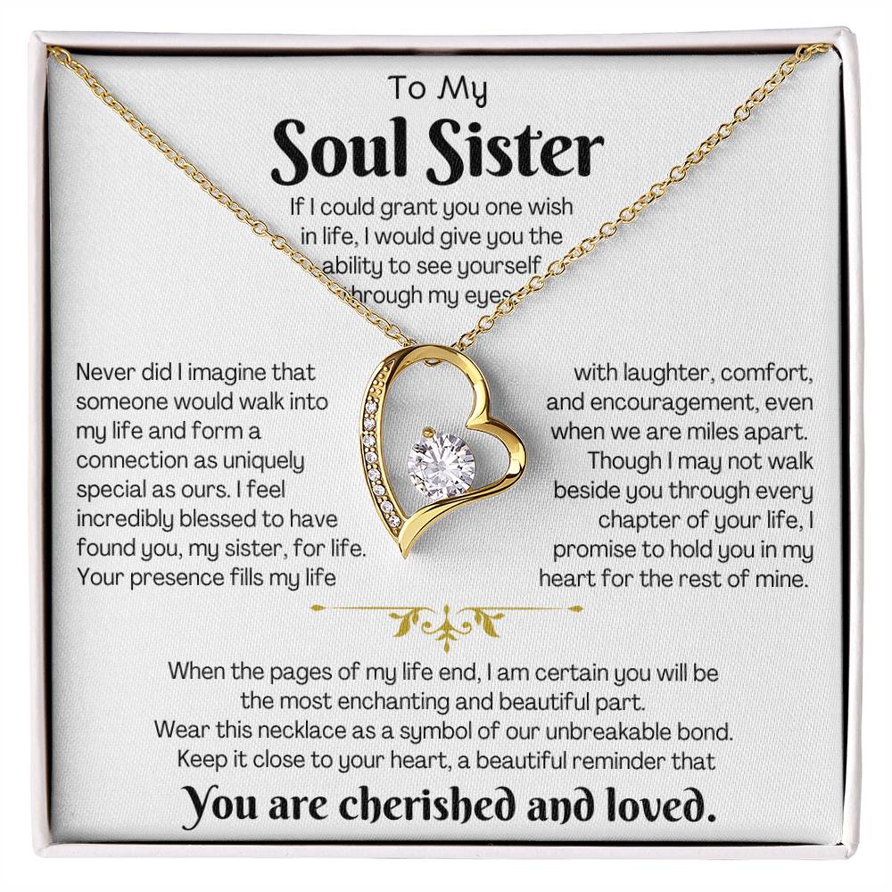 To My Soul Sister - "You are Cherished and Loved" - CMSS902